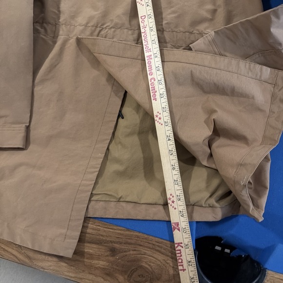 Alpine Design Waxed Jacket Mens XXL Canvas Brown Full-Zip Snowboard Hike - Picture 12 of 14